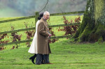 King Charles And Queen Camilla At The Morning Service At St Mary Magdalene Church In Sandringham, Norfolk, On Sunday Morning - 11th Feb 2024