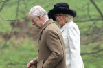 King Charles And Queen Camilla At The Morning Service At St Mary Magdalene Church In Sandringham, Norfolk, On Sunday Morning - 11th Feb 2024