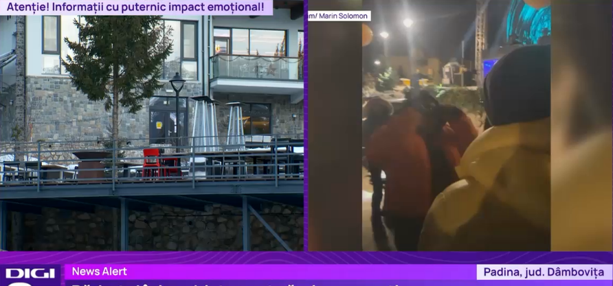 Bărbatul ucis la un hotel din Padina ar fi fost atacat pentru că și-a apărat soția. Martorii la crimă spun cum s-a întâmplat totul