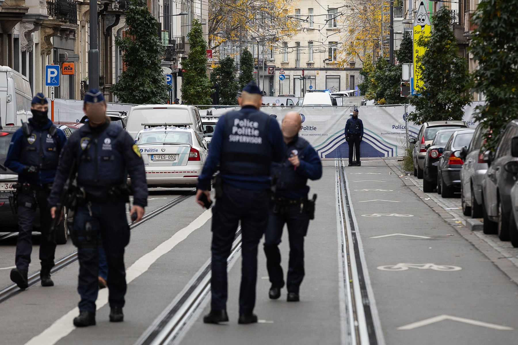 Doi răniți grav după un schimb de focuri în Bruxelles