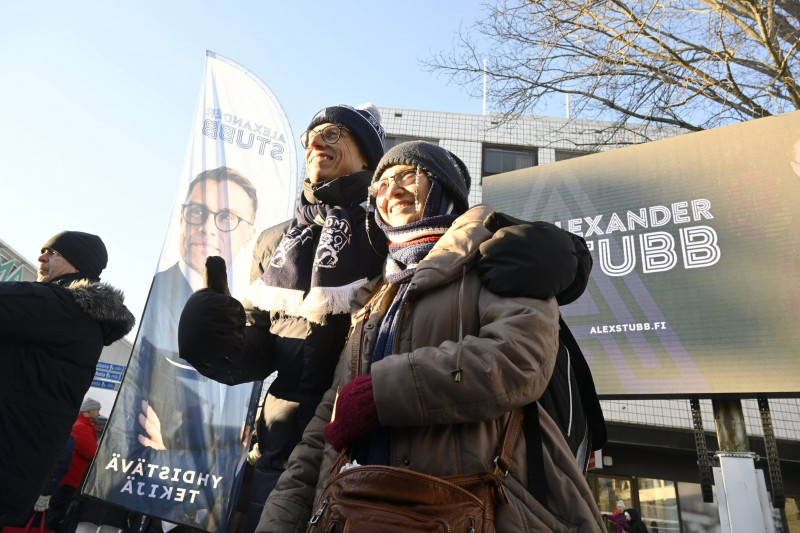 Presidential candidate Alexander Stubb continues campaign