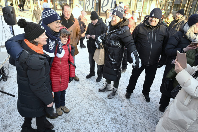 Presidential candidate Alexander Stubb continues campaign