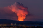 New Volcanic Eruption Started On The Reykjanes Peninsula, Reykjavik, Iceland - 14 Jan 2024