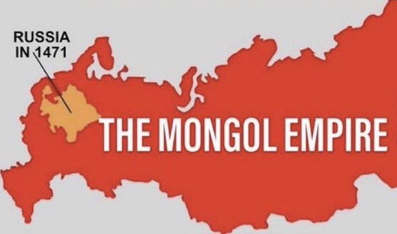 Fostul președinte al Mongoliei îl ironizează pe Putin cu o hartă care arată cât de mică era Rusia