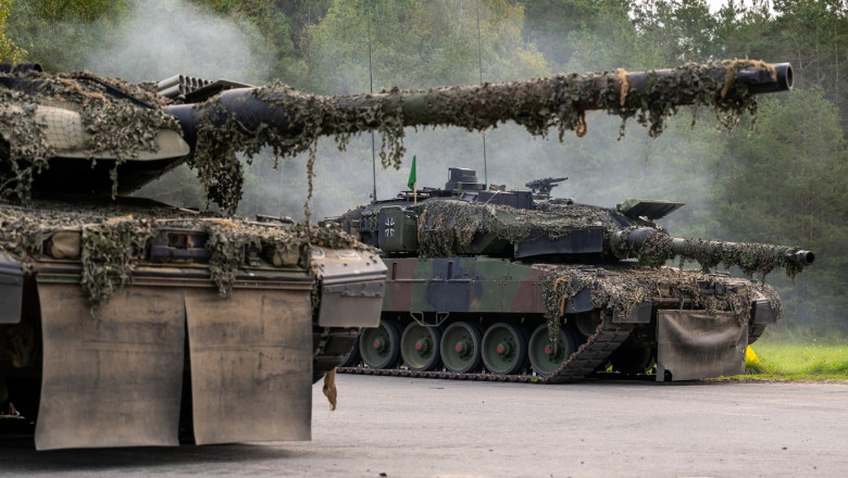 Tancuri Leopard 2 în Germania