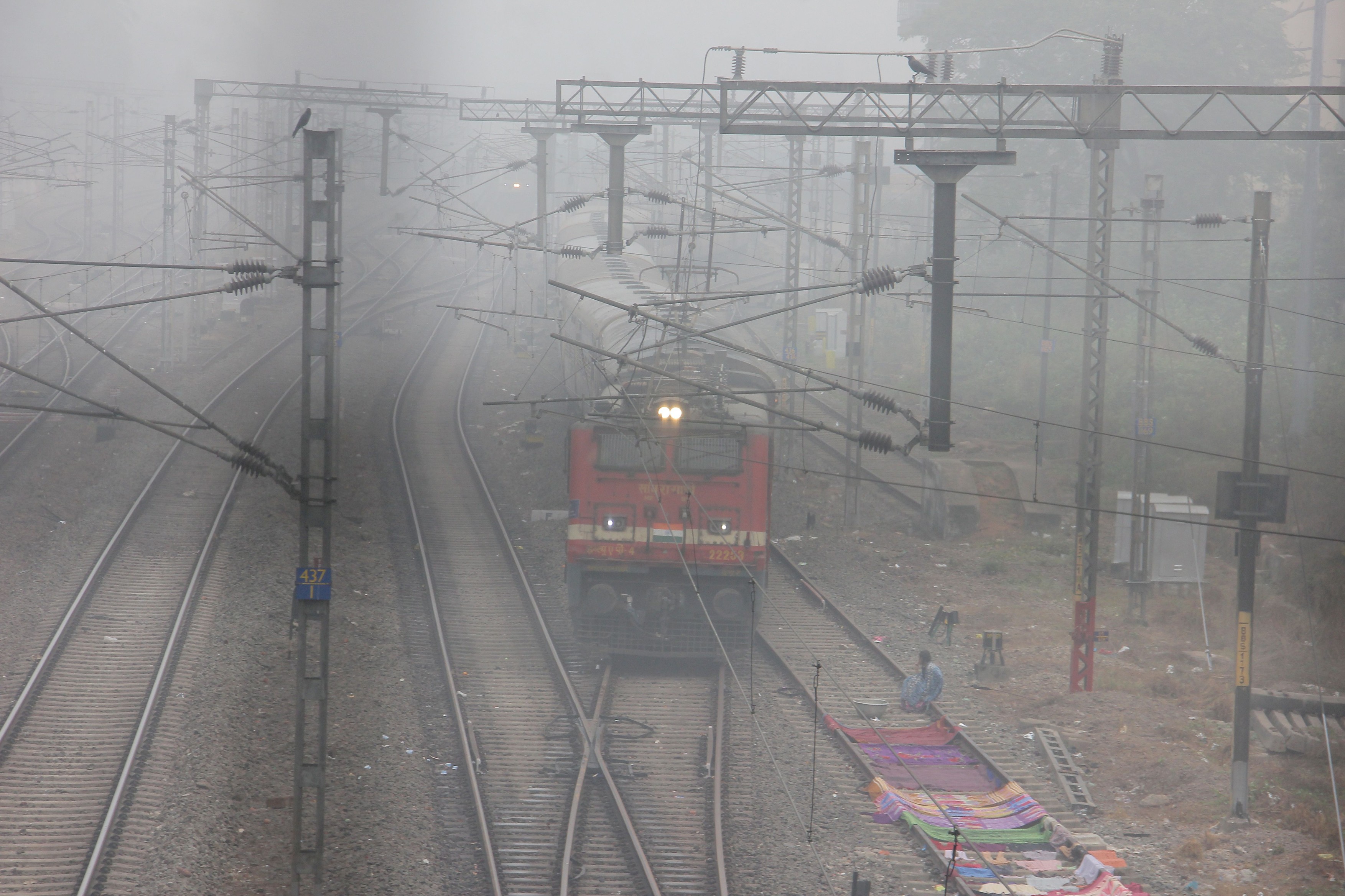 Un tren din India scăpat de sub control a circulat 70 de kilometri fără conductor