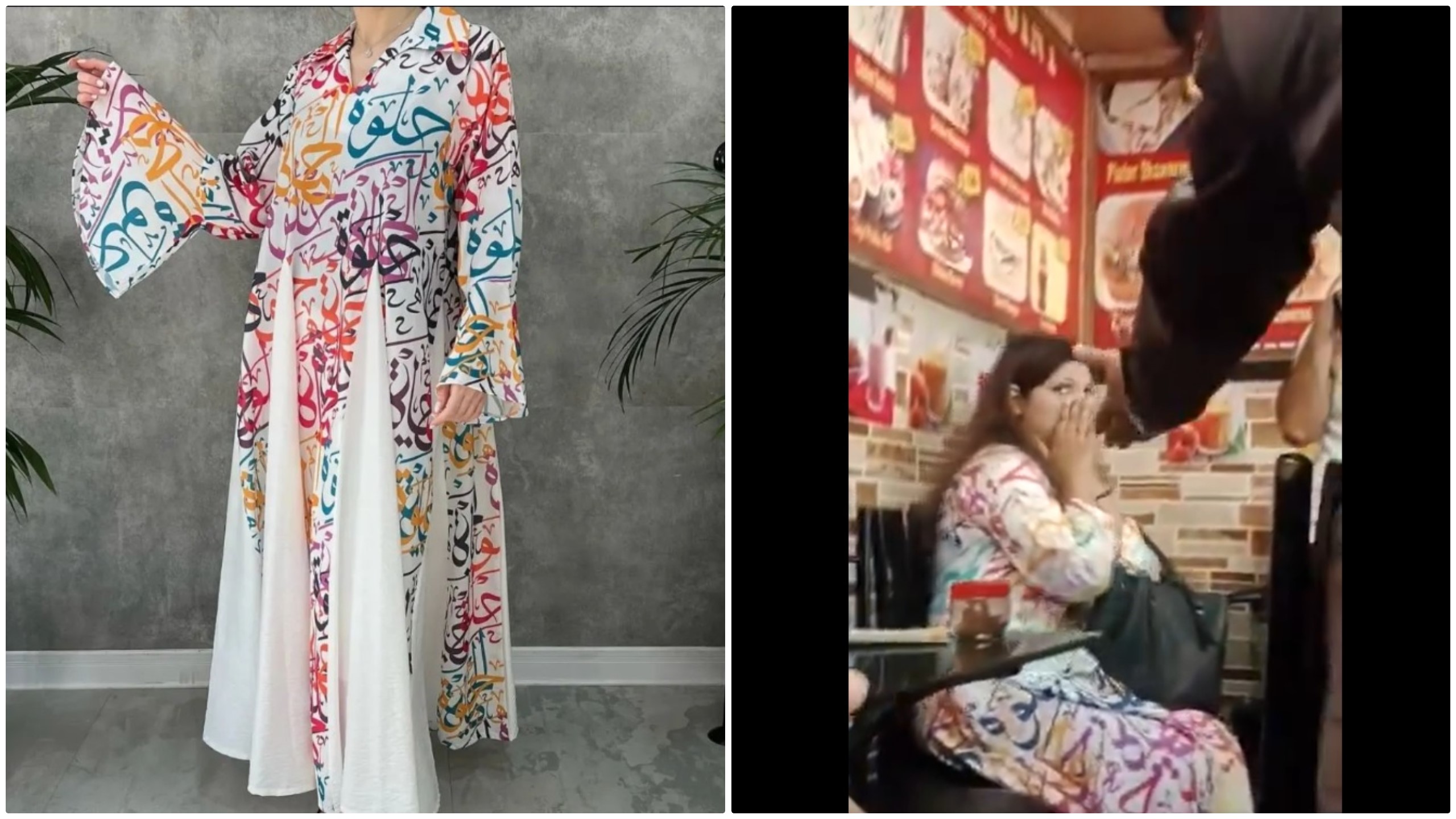 O femeie a fost la un pas să fie linșată din cauza imprimeului de pe rochie. Ce i-a înfuriat pe oamenii care au văzut-o