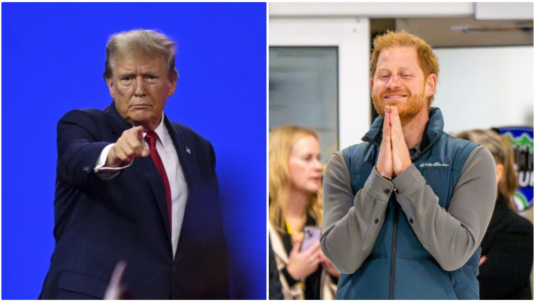 donald trump prințul harry