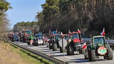 fermieri polonezi care protesteaza