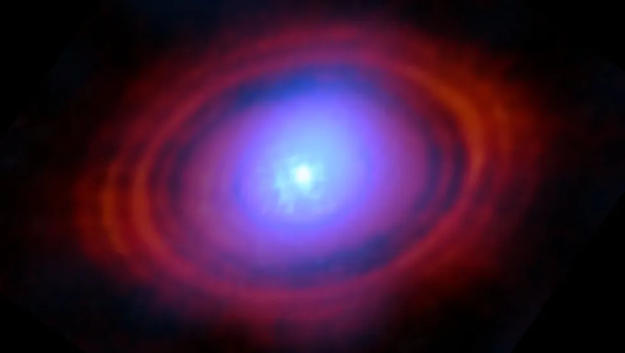 O planetă aflată în formare conține de 3 ori mai multă apă decât oceanele de pe Terra