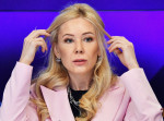 Head of the Safe Internet League Ekaterina Mizulina during a press conference, during which the results of the League's work were announced and the results of three years of activity in the Civic Chamber of Russia were summed up.
