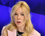 Head of the Safe Internet League Ekaterina Mizulina during a press conference, during which the results of the League's work were announced and the results of three years of activity in the Civic Chamber of Russia were summed up.