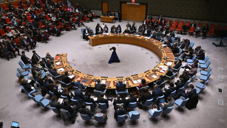 plenul consiliului de securitate ONU