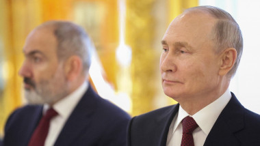 Putin și Pașinian la Moscova