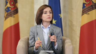Maia Sandu, the president of Moldova