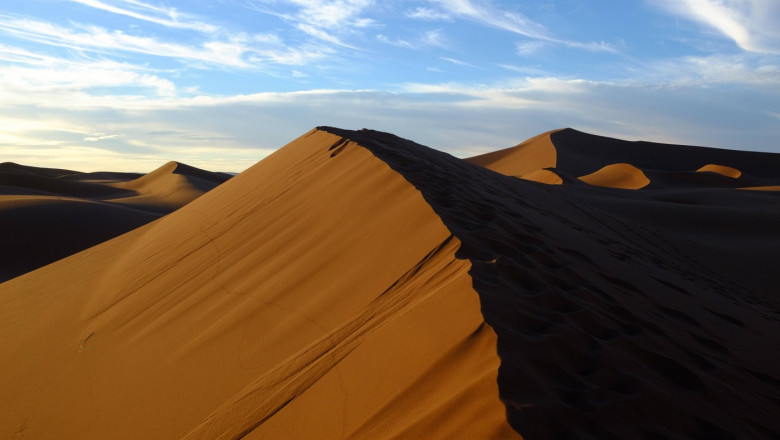 duna de nisip din desertul sahara