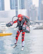 First jet suit race held in Dubai