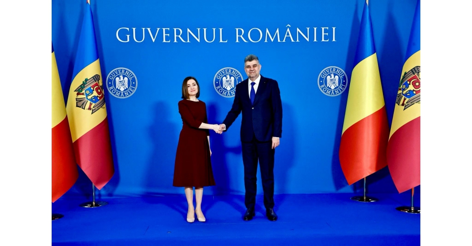 Ciolacu a primit-o pe Maia Sandu la Palatul Victoria: Foarte bucuros să reconfirm sprijinul pentru parcursul european al R. Moldova