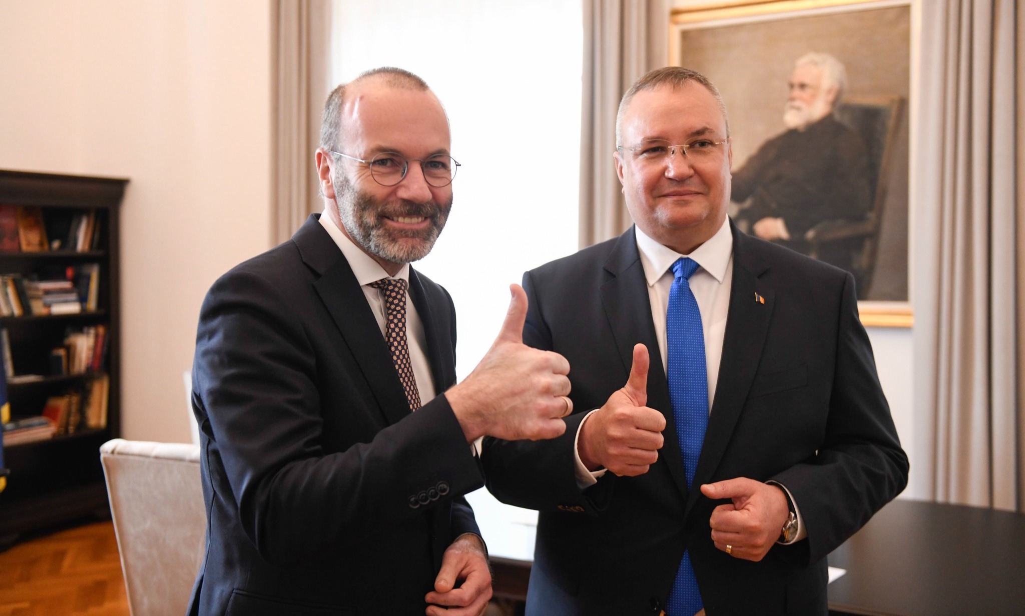 Nicolae Ciucă, despre reacţia liderului PPE Manfred Weber la listele comune PNL-PSD: „Dumnealui a înţeles demersul nostru”