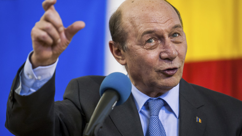 Traian Băsescu, fostul președinte al României.
