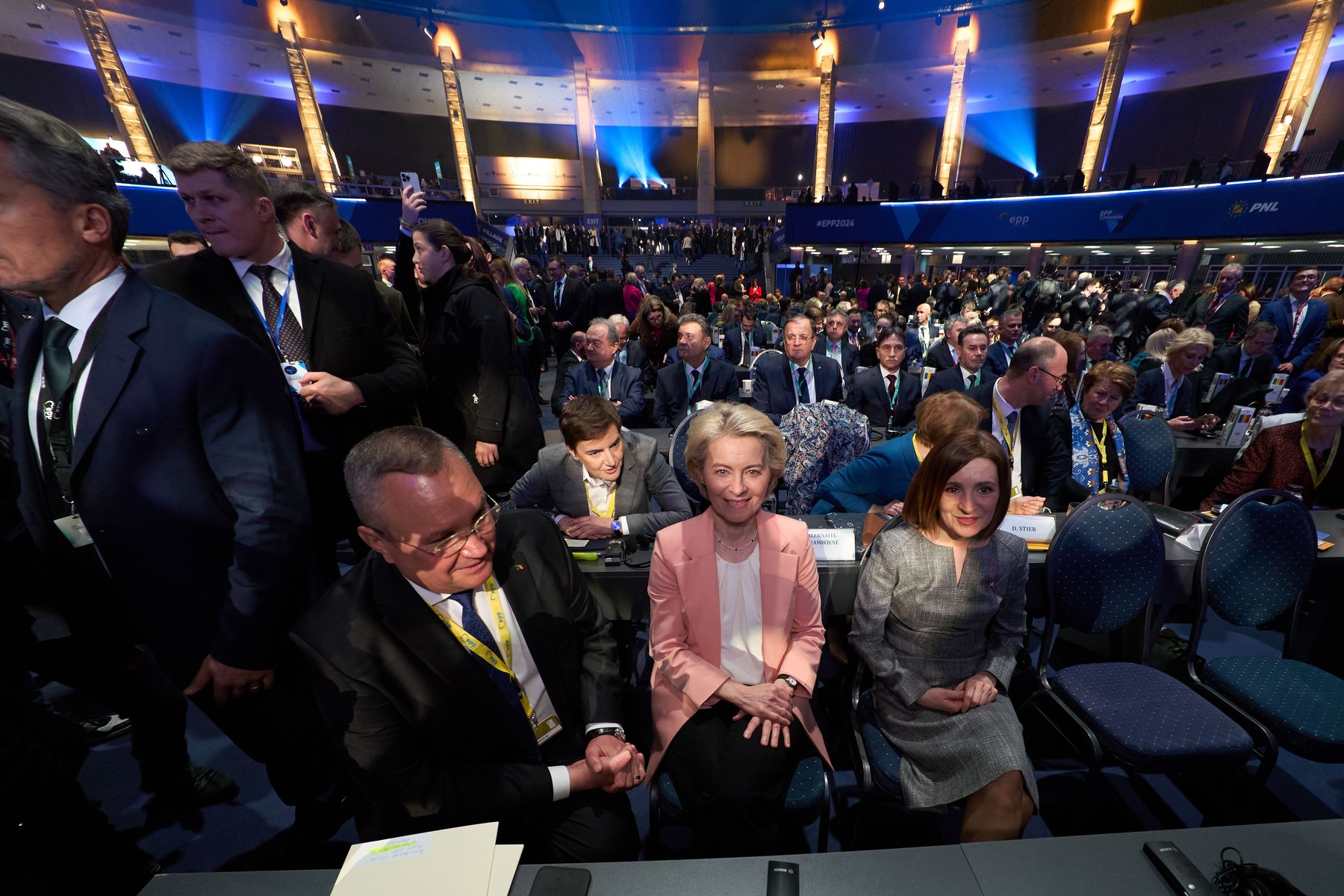 Congresul PPE de la București. Ursula von der Leyen, votată candidata PPE pentru un nou mandat la șefia Comisiei Europene