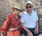 Rupert Murdoch et sa nouvelle compagne Elena Zhukova ( scientifique à la retraite et mère de Dasha Zhukova)