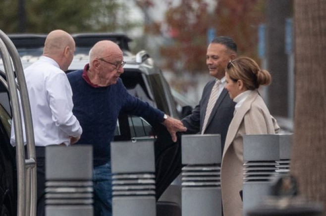 EXCLUSIVE: BYOB! 92 Year Old Rupert Murdoch, Is Joined By Elena Zhukova, 66, As He Enjoys Retirement, Jetting Off With His New Lover And 8 Cases Of Moraga Vineyards Wine