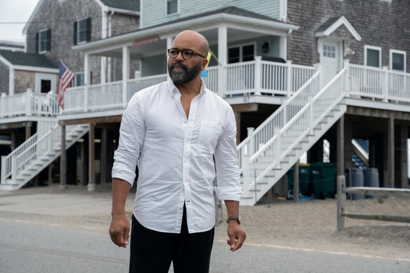 USA. Jeffrey Wright in a scene from the (C)Metro-Goldwyn-Mayer new movie : American Fiction (2024).
Plot: Fran, who likes to think about dying, makes the new guy at work laugh, which leads to dating and more. Now the only thing standing in their way is F