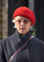 *EXCLUSIVE* Hollywood legend Annette Bening has a bad hair day out in London