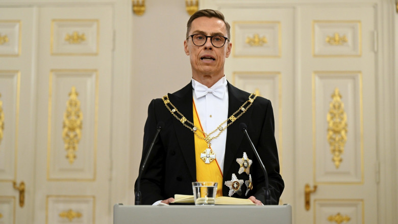 Noul preşedinte finlandez Alexander Stubb