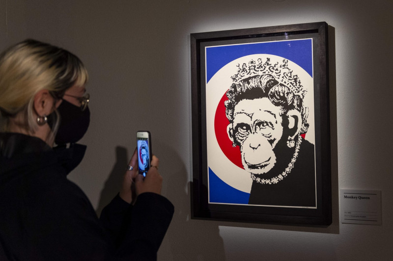 Preview of “The Art of Banksy” exhibition