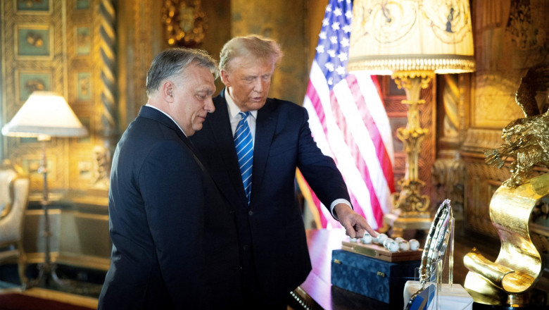 viktor orban și donald trump