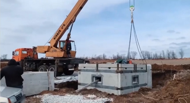 Ukraine builds so-called dragon teeth fortification along the frontline in Zaporizhzhia region