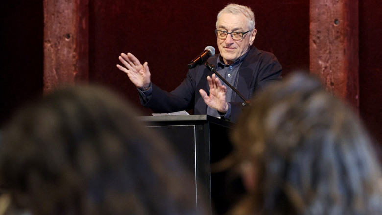 robert de niro la un eveniment public