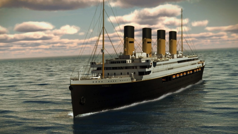 imagini pe calculator cu vasul Titanic II