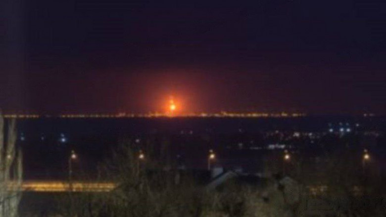 incendiu la centrala Novocerkassk