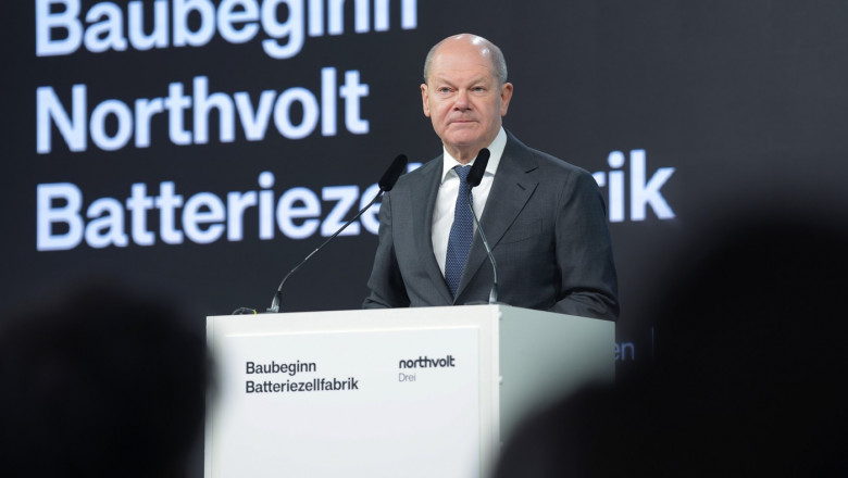 Northvolt olaf scholz