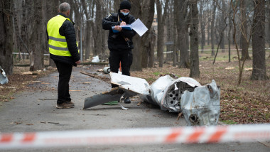 rest rachetă prăbușită în Kiev