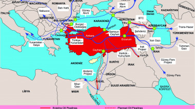 harta gaz turcia