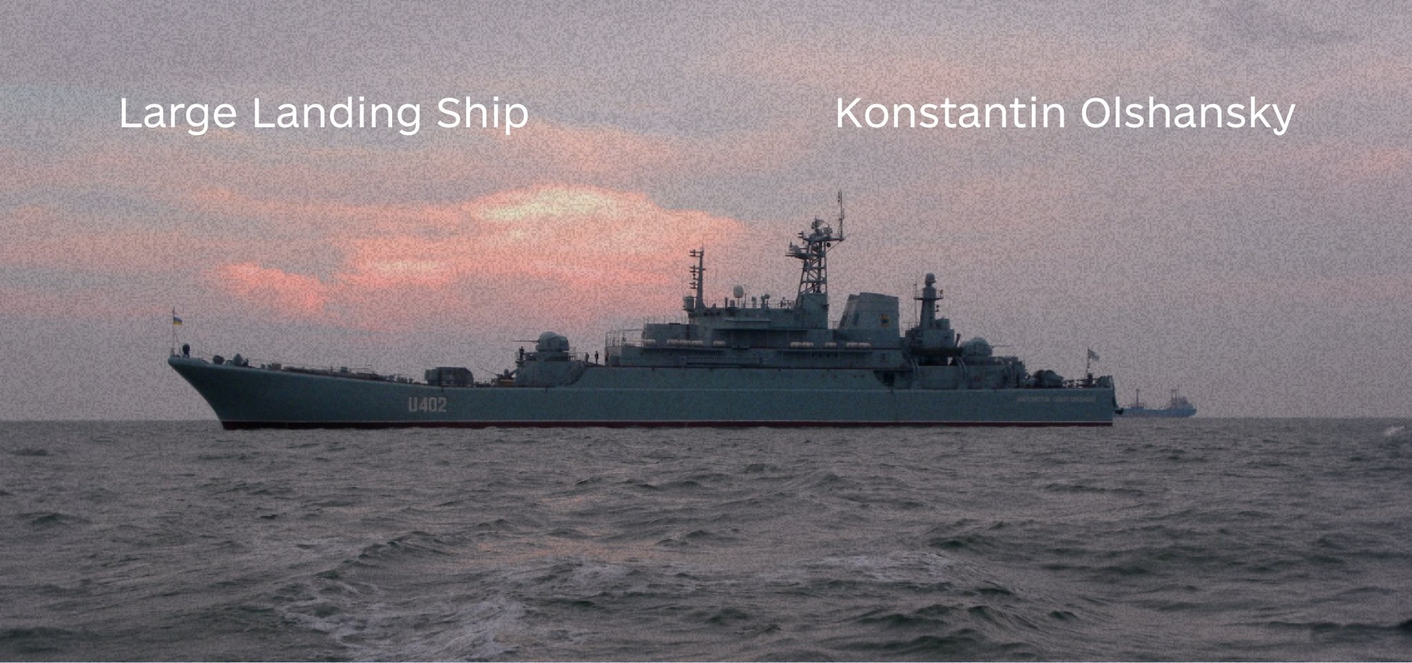 Ucrainenii au lovit încă o navă a rușilor din flota de la Marea Neagră. „Konstantin Olşanski” fusese capturată de la ucraineni în 2014