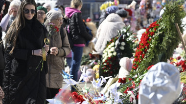 omagii aduse victimelor atacului terorist de la moscova