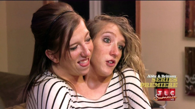 Conjoined twins Abby and Brittany Hensel premiere their own reality show.