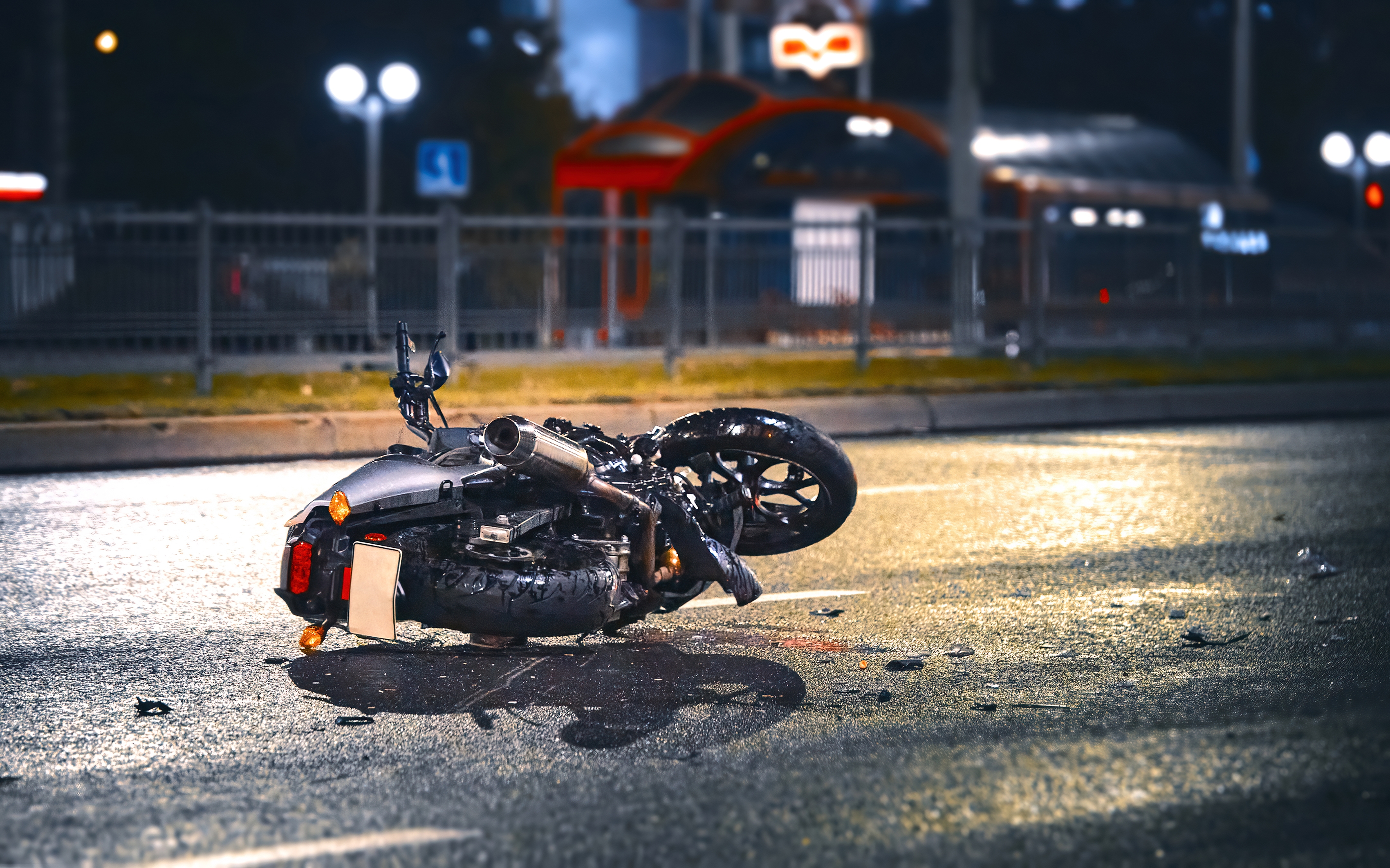 Accident mortal în Bragadiru: Un pieton a murit după ce a fost lovit de o motocicletă