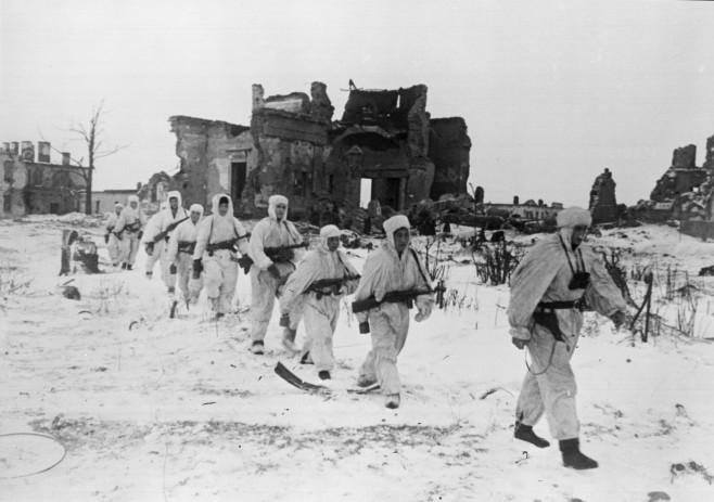 Leningrad Siege / Red Army Scouts / c. 1942