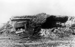 Destroyed bunker at Kolpino, 1941