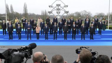 liderii țărilor UE la summit-ul de la bruxelles de joi