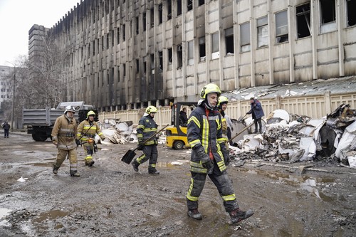 Rușii au atacat cu rachete și drone Ucraina. 15 explozii în Harkov, orașul a rămas fără curent electric