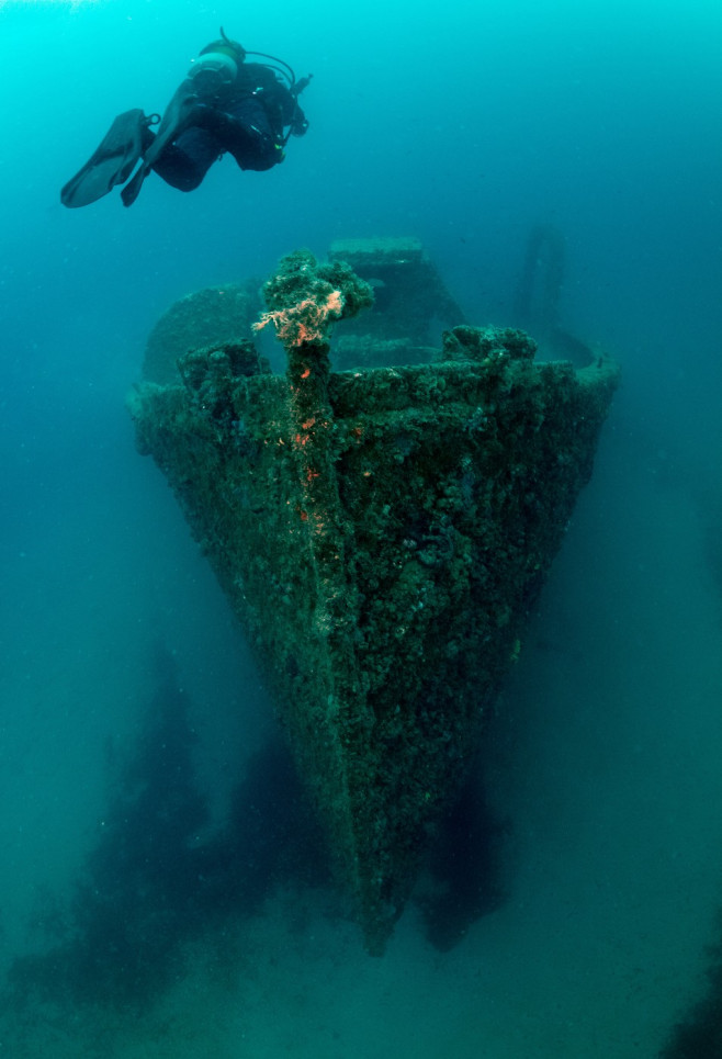 Historic Gallipoli Underwater Park, a new route for diving enthusiasts with WWI shipwrecks