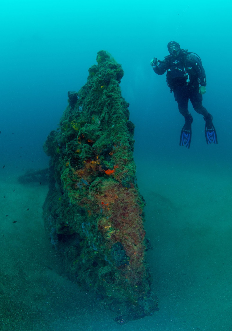 Historic Gallipoli Underwater Park, a new route for diving enthusiasts with WWI shipwrecks