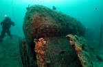 Historic Gallipoli Underwater Park, a new route for diving enthusiasts with WWI shipwrecks